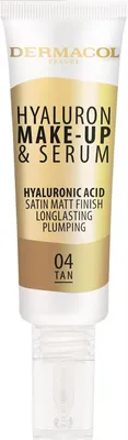 Produktbild von Dermacol Hyaluron Make-up & Serum Make-up mit Hyaluronsäure 04 Tan 25 g