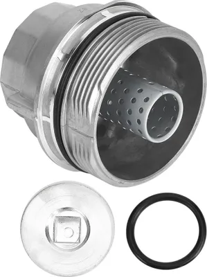 Produktbild von Ölfiltergehäusekappe Ersatz 15620-31060 15643-31050 Passform für Toyota Camry