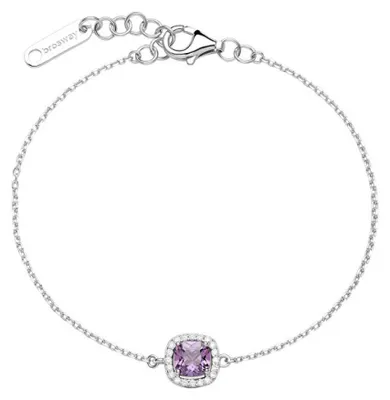 Immagine prodotto di Bracciale in argento abbinato con zirconi cubici Fancy Magic Purple FMP123