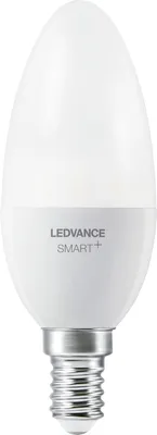 Produktbild von LEDVANCE Smart+ LED, ZigBee Lampe mit E14 Sockel, warmweiß, dimmbar, Direkt kompatibel mit Echo Plus und Echo Show (2. Gen.),