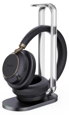 Produktbild von Yealink BH76 Plus mit Ladestation UC Schwarzes USB-C/A-Headset, Kabellos, Anrufe/Musik, 297 g, Kopfhörer, Schwarz