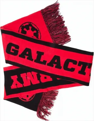 Produktbild von Star Wars Schal Galactic Army, rot/schwarz
