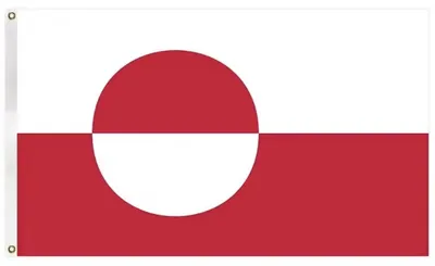 Immagine prodotto di Bandiera della Groenlandia – Erfalasorput – Bandiera della Groenlandia – 150/90 cm – Poliestere – Bandiere – Coppa del Mondo – Campionato Europeo – Campionato Nazionale