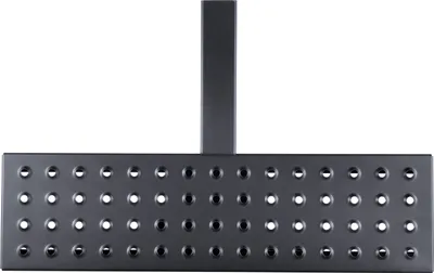 Image de Étape d'attelage de remorque SucceBuy pour récepteur de 2 pouces, construction en acier, capacité de charge de 350 livres, protection de pare-chocs arrière avec verrouillage de boulon et stabilisateur, ajustement universel pour camion, VUS, pick-up, remorque