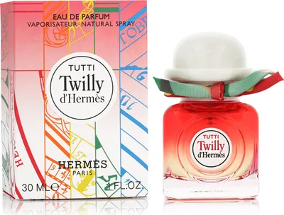Zdjęcie produktu dla Hermes Tutti Twilly, Kobiety, 30 ml, Butelka jednorazowa, Perfumy w płynie, Imbir, Lychee