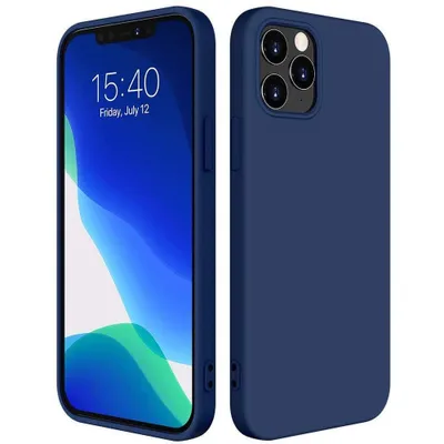 Obrázok produktu pre Silikonové puzdro pre iPhone 13 Pro - Tmavo Modrá KP24992