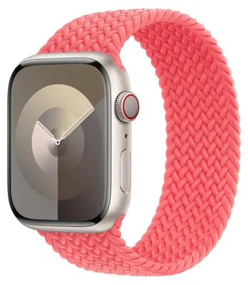 Zdjęcie produktu dla Apple Pleciony pasek solo do zegarka Apple Watch | 38/40/41/42 mm – rozmiar 8 – guawa