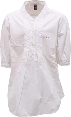 Obrázok produktu pre camicia bimba SUN 68 bavlnené biele tričko dievča dieťa