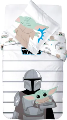 Produktbild von Star Wars Wende Bettwäsche Set 2 tlg. 135 x 200 cm 80 x 80cm