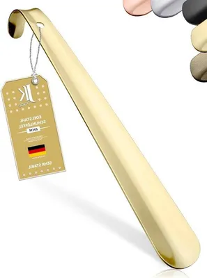 Immagine prodotto di Calzascarpe in acciaio inox - ergonomico e moderno - 29 cm