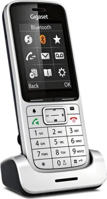 Produktbild von Gigaset SL450HX Strahlungsarmes Mobilteil, Farbdisplay, Rufnummernanzeige, Freisprechfunktion, Babyfon-Funktion, Bluetooth, USB-Anschluss, DECT