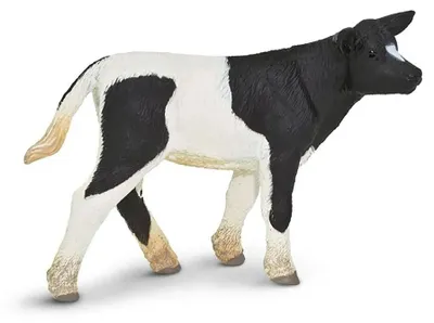 Produktbild von Safari Ltd Holstein-kalb-figur Weiß,Schwarz From 3 Years Kinder Weiß,Schwarz From 3 Years