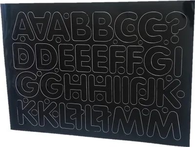 Image de Lettres et chiffres autocollants