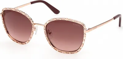 Produktbild von Guess GU00297 Shiny rose gold 54/20/140 Damen Sonnenbrillen