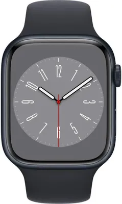 Obrázok produktu pre Apple Watch 8 GPS Midnight Alu 45mm športový remienok Midnight MNP13