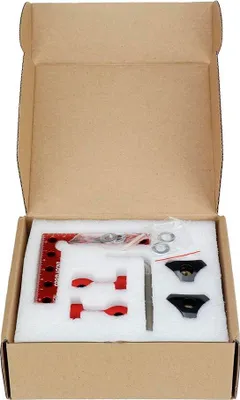 Produktbild von Holzverarbeitungs-Rechtswinkel-Positionierklemme, Größenoptionen 100 mm, Spannbereich 0-60 mm, langlebige Aluminiumlegierung, 120mm