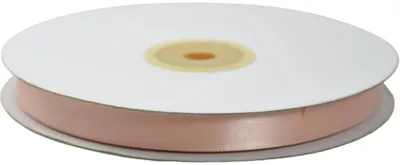 Satinband doppelseitig, 15 mm x 50 m, Pfirsich
