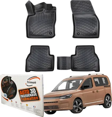 Produktbild von TRIMAK VW CADDY V (5) ab 2020 Autofußmatten Gummimatten