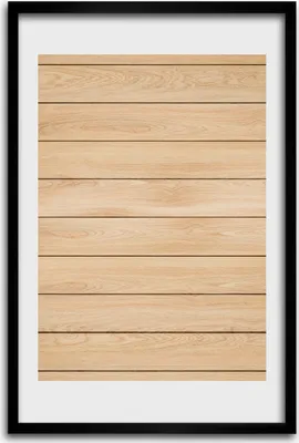 Produktbild von Bild - Bilderrahmen - 40 cm x 60 cm - MDF - Rahmen - Wandkunst - Hölzerner Hintergrund