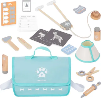 Obrázok produktu pre Drevená veterinárna súprava