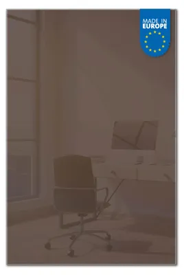 Produktbild von banjado Magnettafel aus Glas, beschreibbar, 60x90cm groß, ESG Sicherheitsglas mit Motiv Schokobraun [MTGH3-0021]