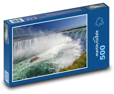 Produktbild von martinpuzzle - Puzzle 500 Teile - NIAGARAFÄLLE