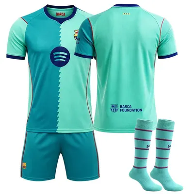 Produktbild von No name no number Barça's second away game,26-27 football jersey for Kids and Adults SIZE:18