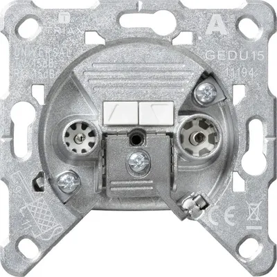 Produktbild von GIRA Antennensteckdose 004200 GEDU 15