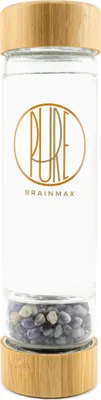 Zdjęcie produktu dla BrainMax Pure® Szklana butelka  z ametystem, 500 ml