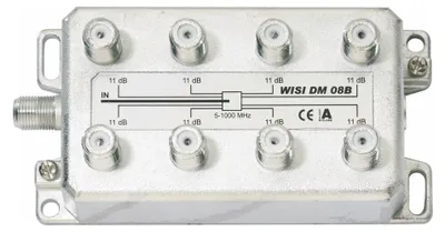 Zdjęcie produktu dla Splitter 8x 5-1000MHz, 11dB - wyjście i DM08B