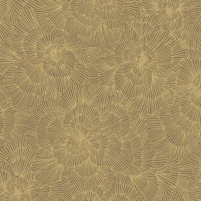 Produktbild von Limonta Tapete 3D Blumenmuster Gold - 620058 - 53 x 1005 cm