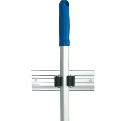 Produktbild von Besenhalter 5cm silber-schwarz