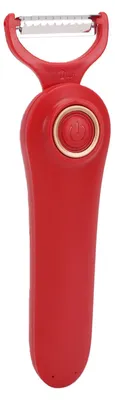 Elektrischer Kartoffelschäler, 3 Edelstahlmesser, 1500 mAh USB-Akku