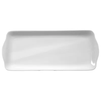 Produktbild von Kuchenplatte - Weiß - Porzellan - 35 x 15 cm