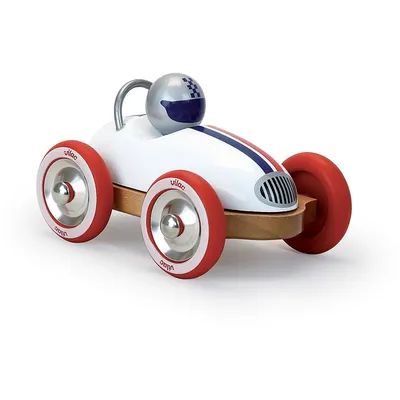 Immagine prodotto di Auto di legno Roadster vintage bianco