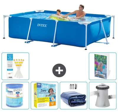Produktbild von Rechteckiger Frame Pool - 260x160x65 cm - 7-teilig  S50
