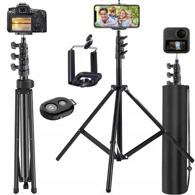 Produktbild von Handy-Stativ-Kamera + Fernbedienung 210 cm Koanni