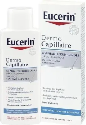 Produktbild von Eucerin Dermocapillaire kopfhautberuh.Urea Shampoo 250 ml
