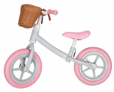 Obrázok produktu pre KIK KX2798_1 Detské odrážadlo s košíkom Trike Fix Balance, ružové