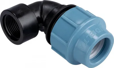 Image de Coude Femelle Pe 32mm Raccord Pour Tuyau Polyéthylène - Finish