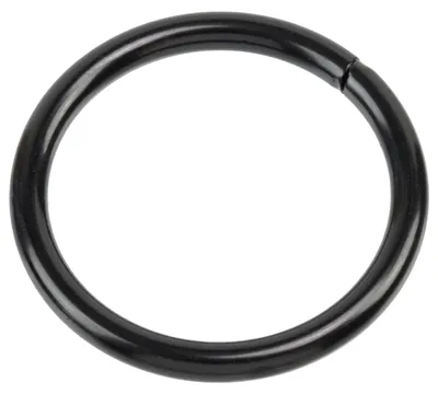 12 runde Dekoringe Ø35x4 mm, schwarz, Metall