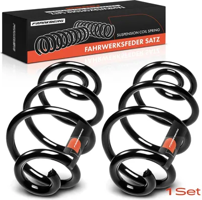Immagine prodotto di Frankberg 2x molla sospensione asse posteriore per Audi A6 1.8L 1.9L 2.0L 2.4L 2.5L 2.7L 2.8L 3.0L 1997-2005