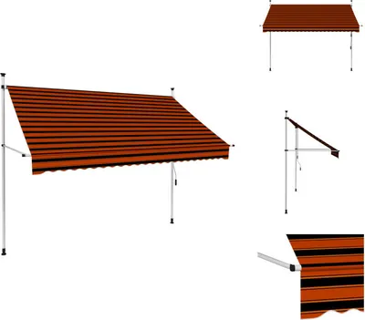 Multiple views of a retractable awning.