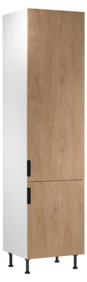 Obrázek produktu pro Potravinová skříň SALERNO - šířka 60 cm, bílá / dub