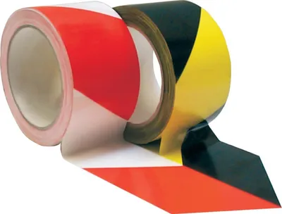 Immagine prodotto di Nastro di segnalazione PVC autoadesivo 60mmx66m giallo/nero