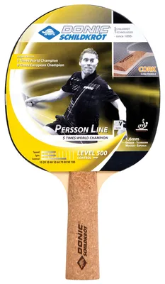 Image de Donic-Schildkröt Raquette de ping-pong PERSSON 500 manche liège