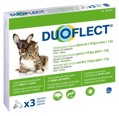 Produktbild von DUOFLECT HUND (2–10 kg) CAT5KG – CEVA