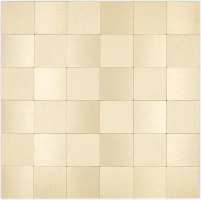 Produktbild von Mosaikfliese Selbstklebende Mosaike metall Gold Küche Fliesenspiegel MOS200-4G99