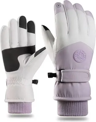 Produktbild von Skihandschuhe Herren und Damen Sport Radfahren  Winddicht und Fleece Warm