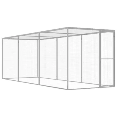 Produktbild von Katzenkäfig 4,5x1,5x1,5 m Verzinkter Stahl